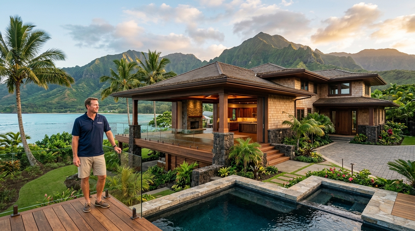 Custom Home Builder in Princeville — featured project by Warrior Construction Hawaii