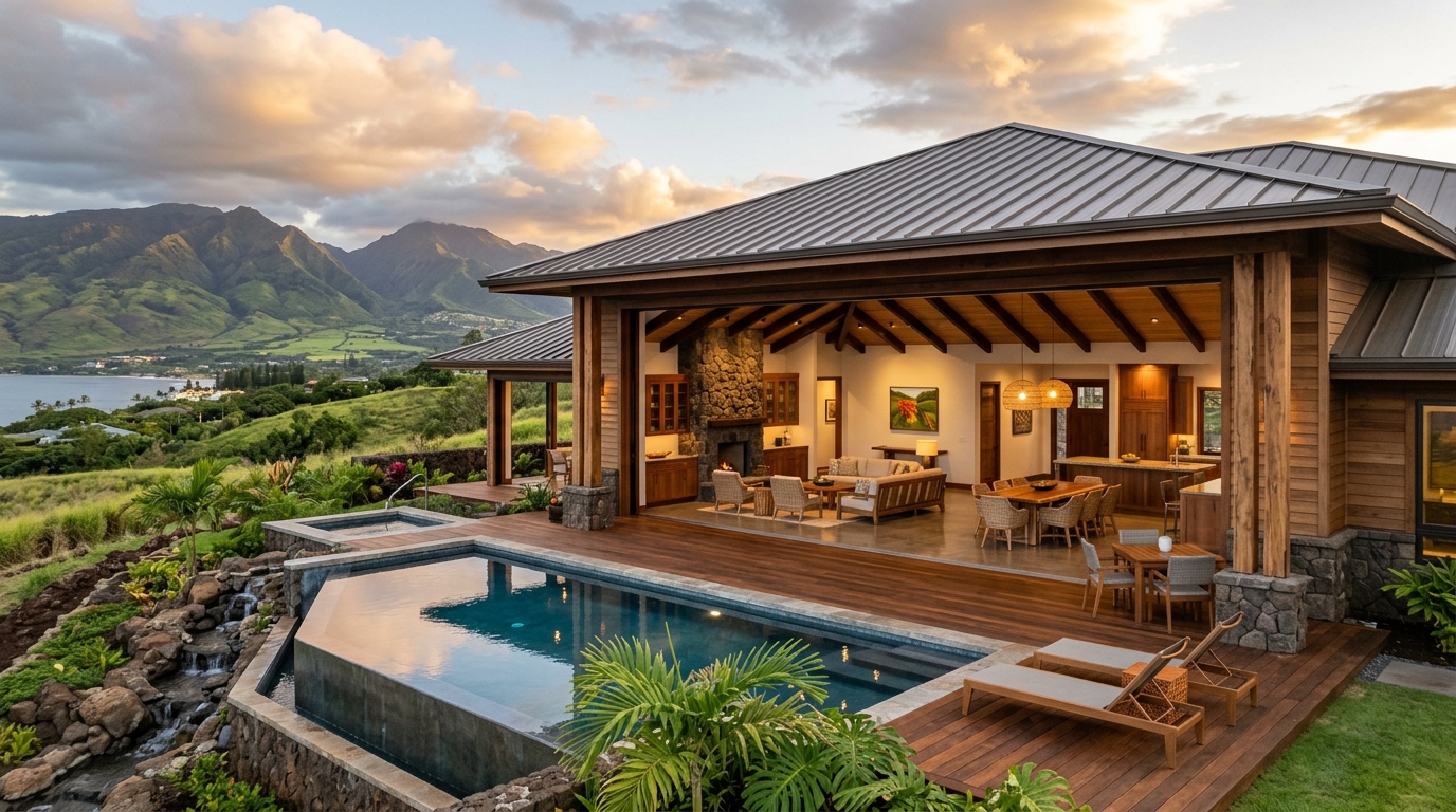Custom Home Builder in Wailuku — featured project by Warrior Construction Hawaii