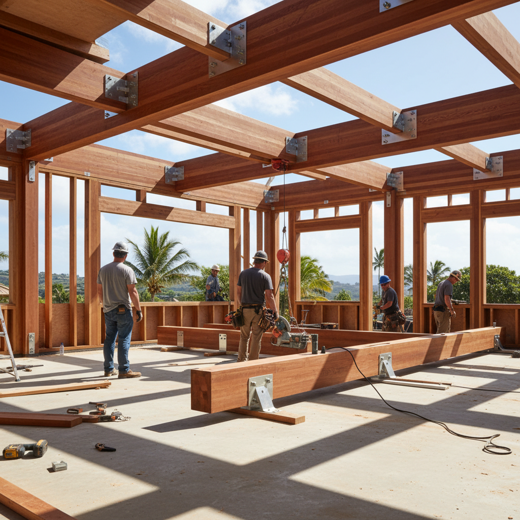 Custom Home Builder project in Waimea - Warrior Construction Hawaii