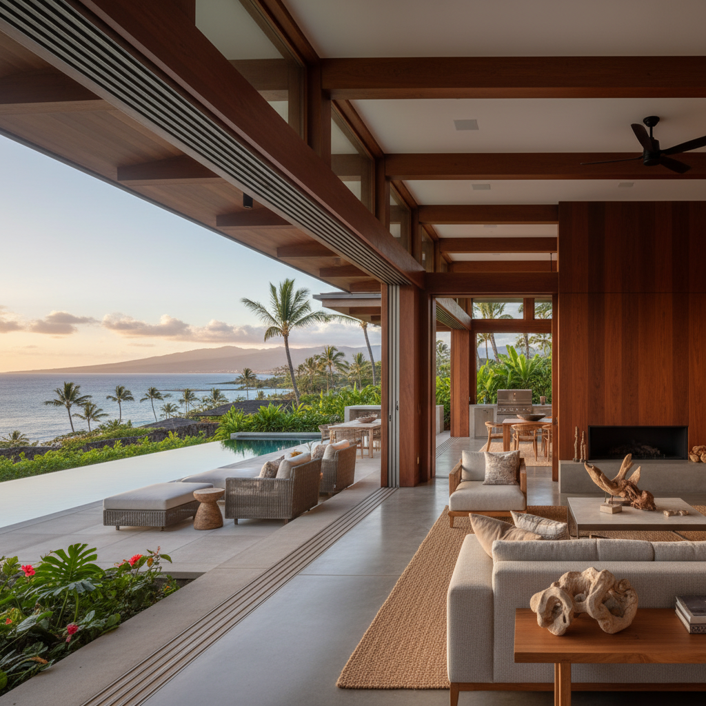 Finished custom home builder in Waimea, Hawai'i (Big Island)