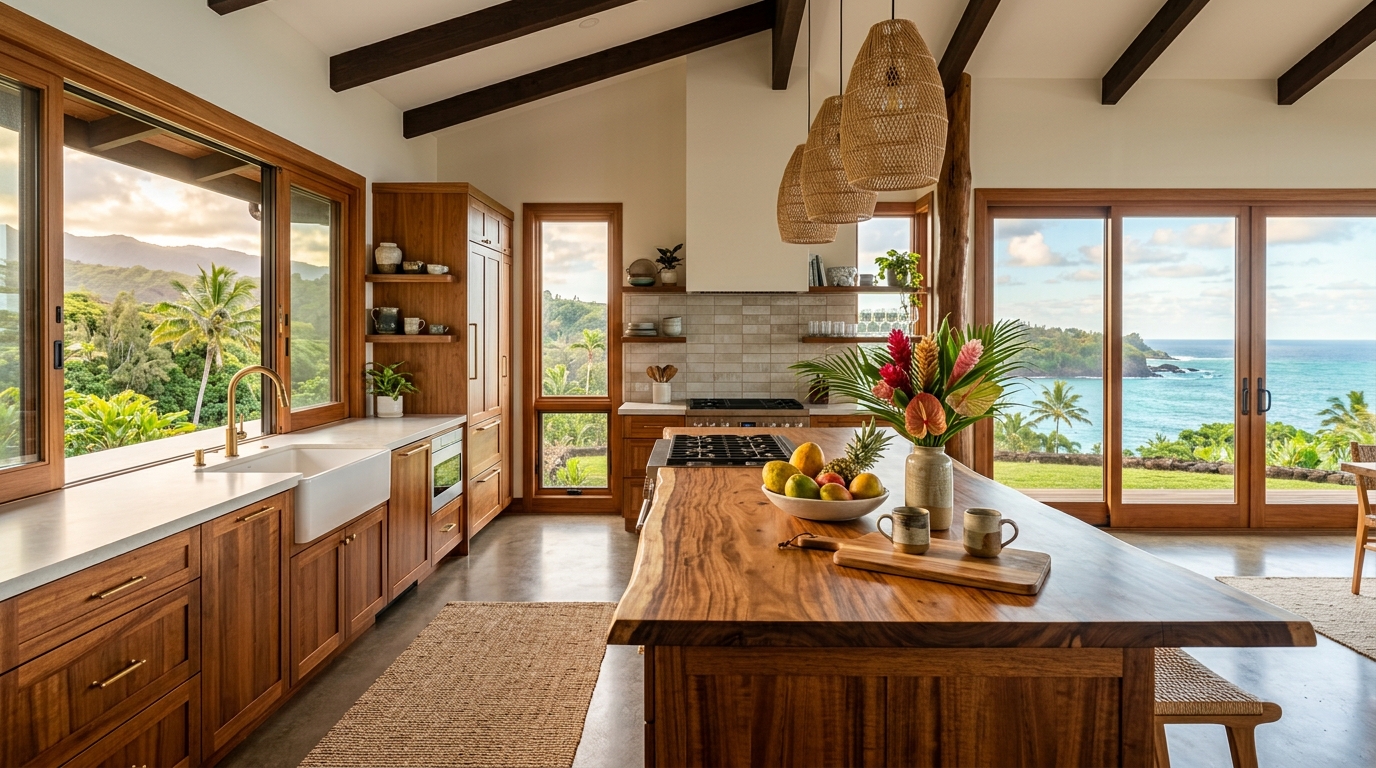 Kitchen Remodel in Hana — featured project by Warrior Construction Hawaii