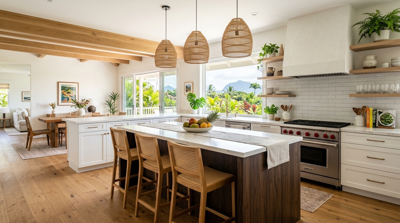 Kitchen Remodel in Kailua — featured project by Warrior Construction Hawaii