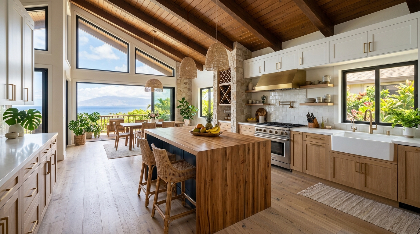 Kitchen Remodel in Kihei — featured project by Warrior Construction Hawaii