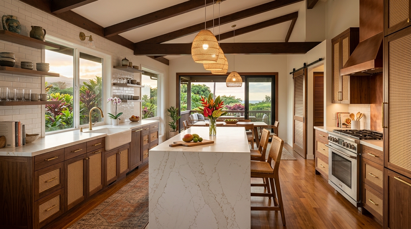 Kitchen Remodel in Lanai City — featured project by Warrior Construction Hawaii