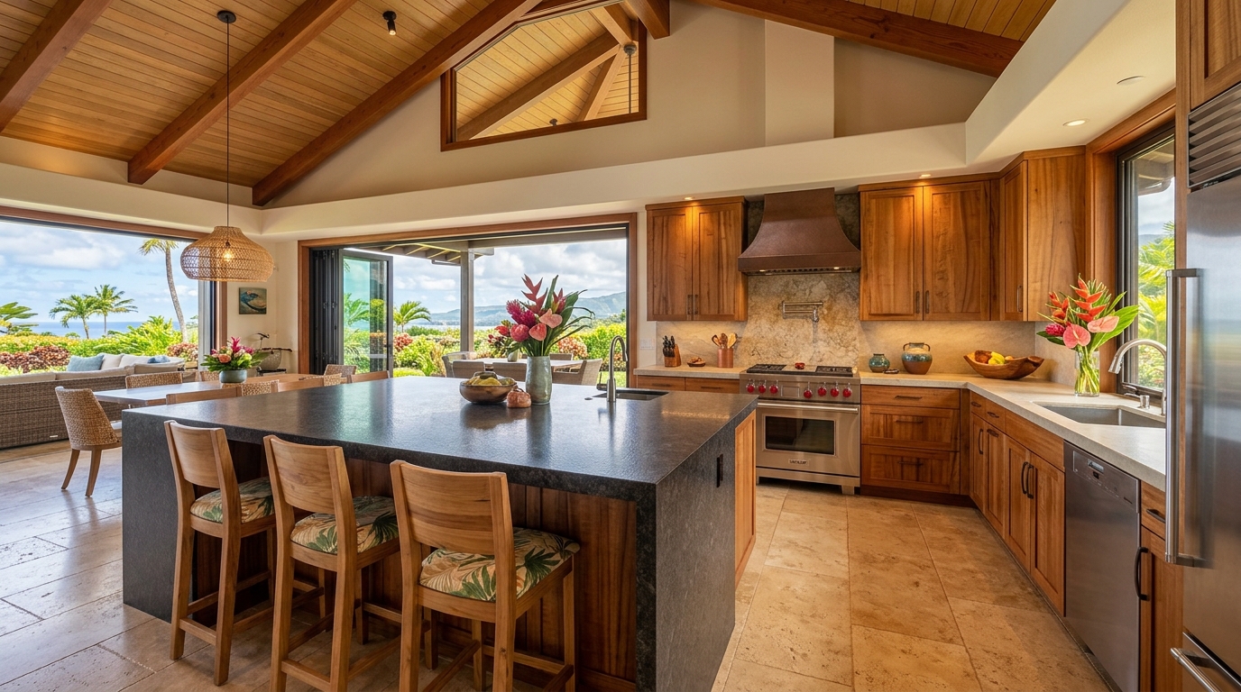 Kitchen Remodel in Lihue — featured project by Warrior Construction Hawaii