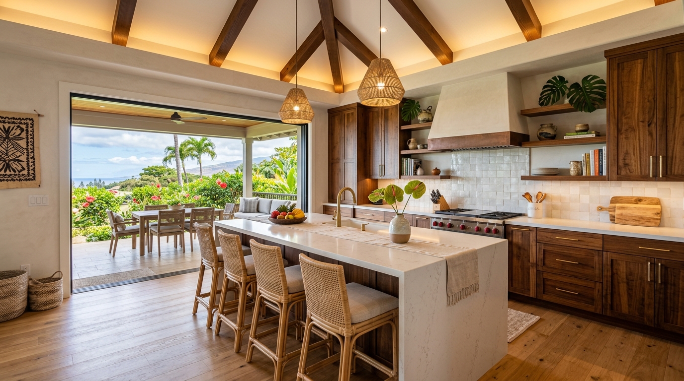 Kitchen Remodel in Makawao — featured project by Warrior Construction Hawaii