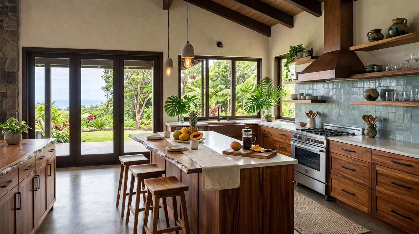 Kitchen Remodel in Pahoa — featured project by Warrior Construction Hawaii