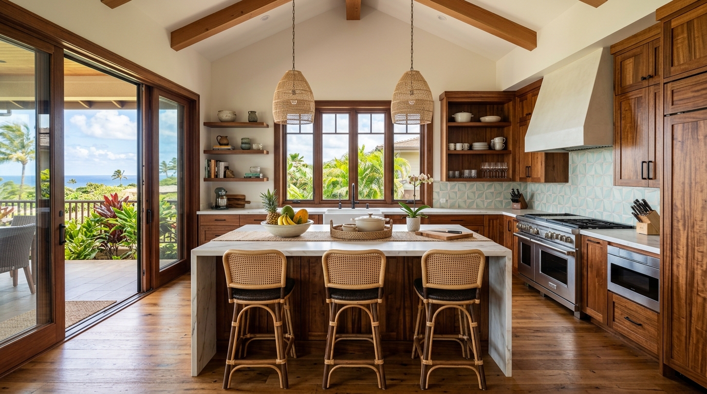 Kitchen Remodel in Po'ipu — featured project by Warrior Construction Hawaii