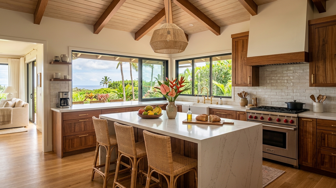 Kitchen Remodel in Wailuku — featured project by Warrior Construction Hawaii