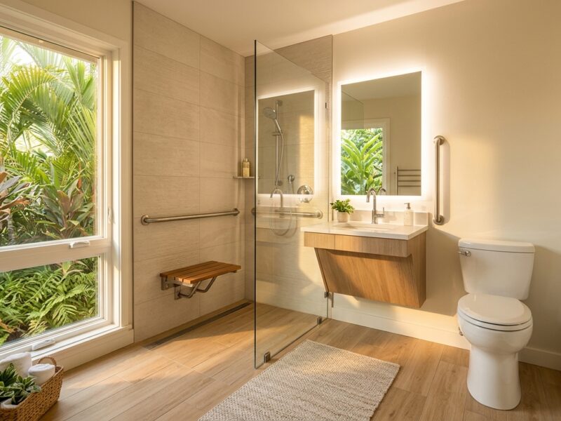 The Real Cost of an Aging-in-Place Bathroom Remodel on Oahu (2026 Guide)