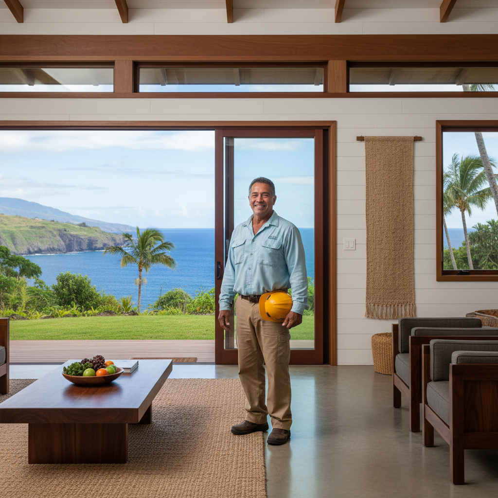 Finished roofing contractor in Hana, Maui