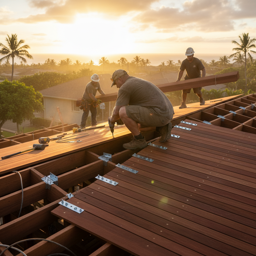 Roofing Contractor project in Kahului - Warrior Construction Hawaii