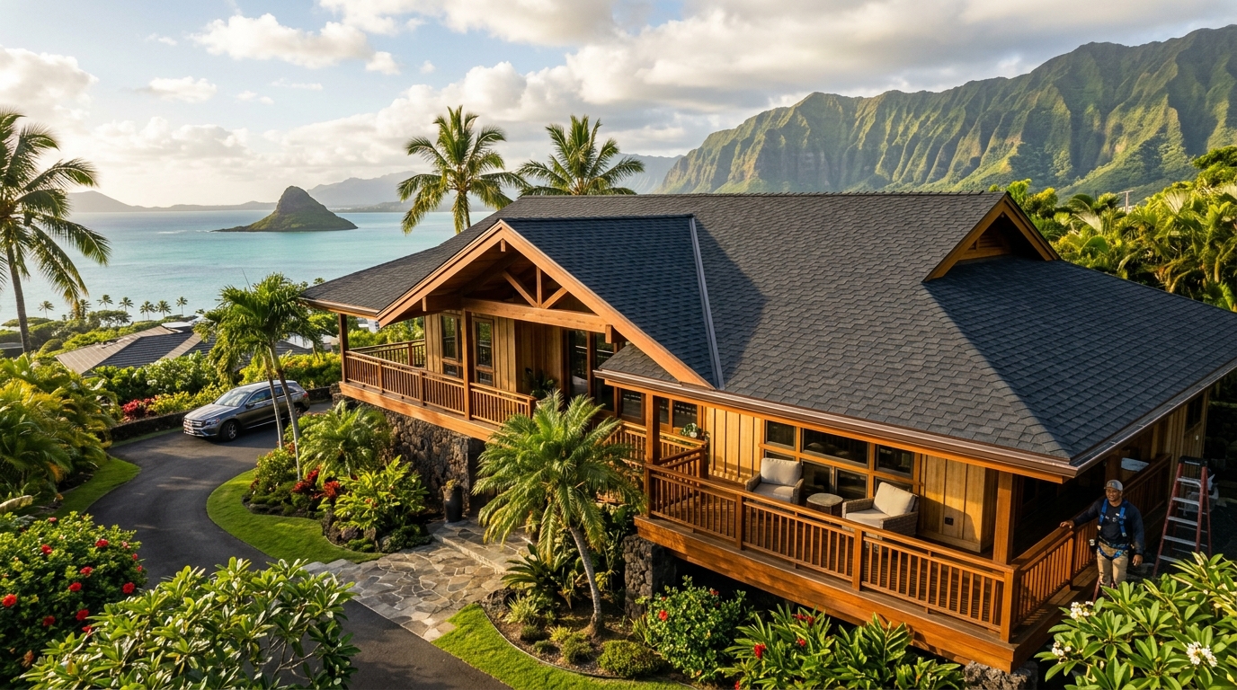 Roofing Contractor in Kaneohe — featured project by Warrior Construction Hawaii