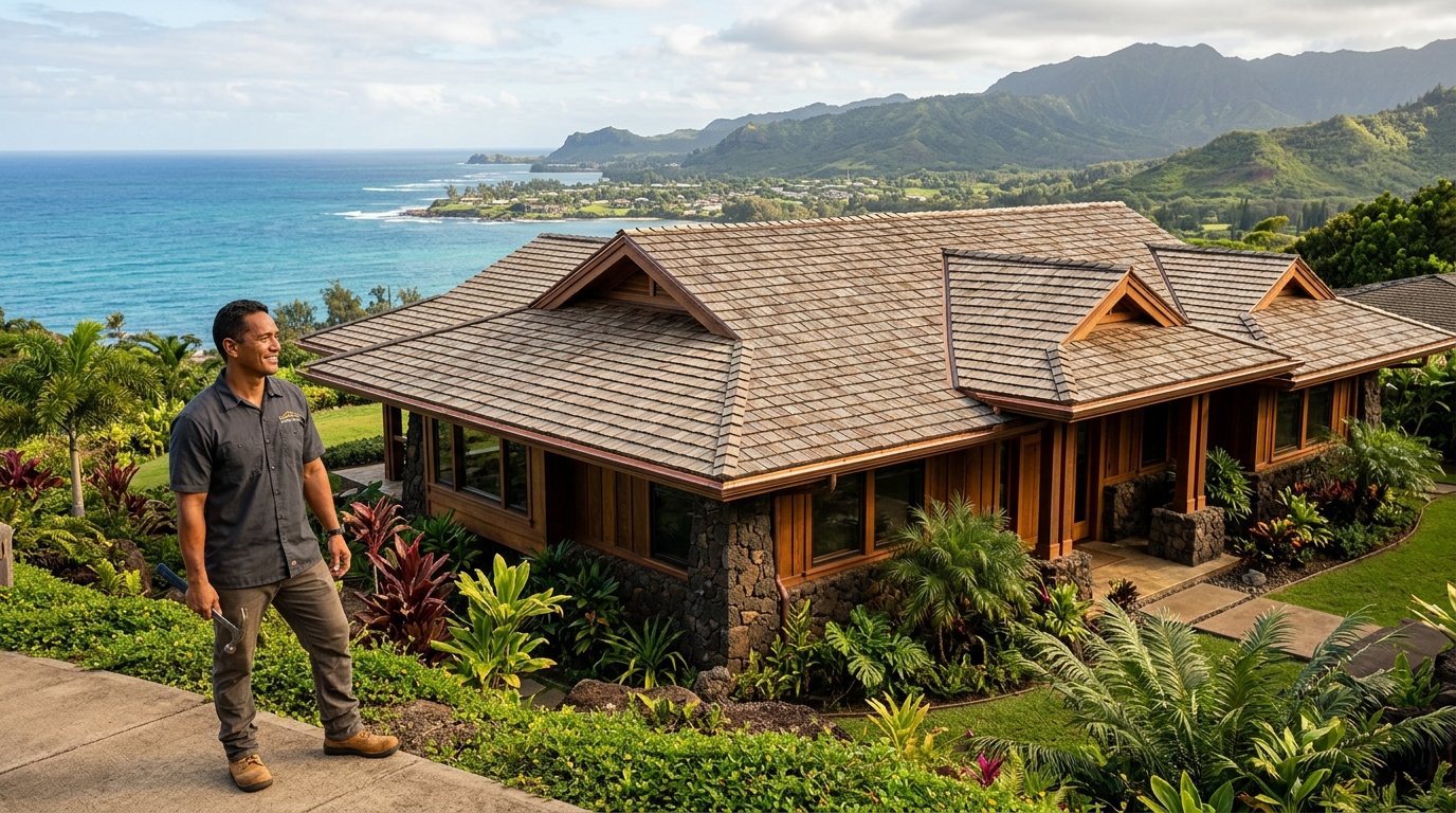 Roofing Contractor in Kapa'a — featured project by Warrior Construction Hawaii