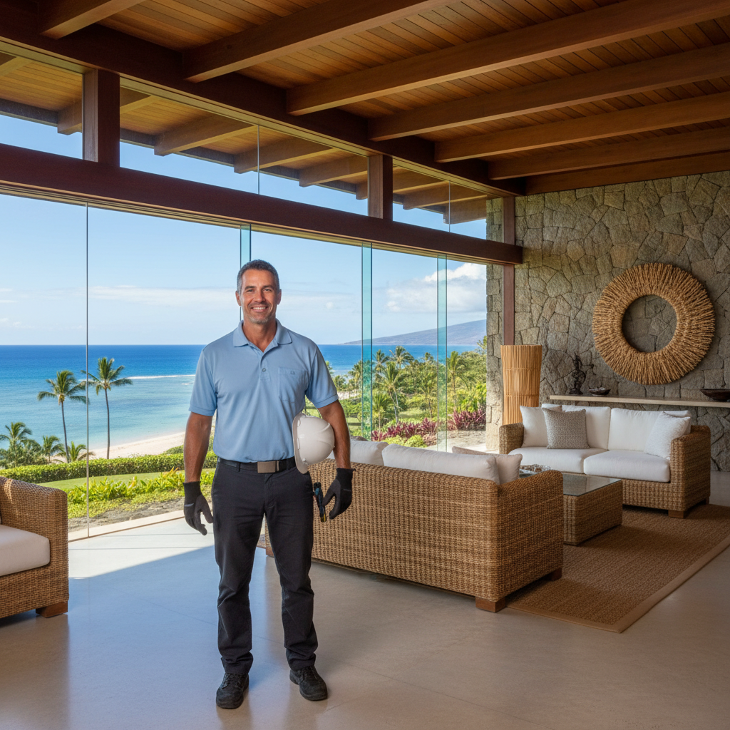 Finished roofing contractor in Kapalua, Maui