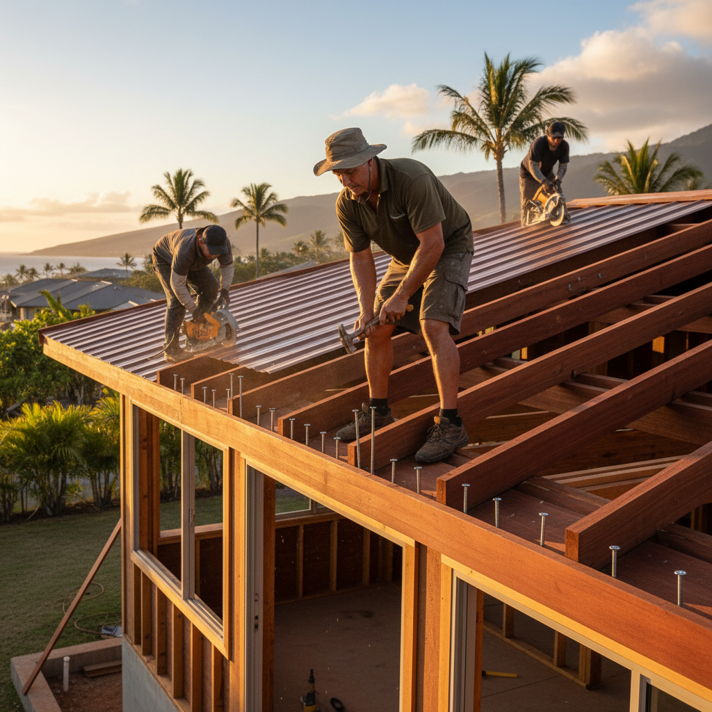 Roofing Contractor project in Kapolei - Warrior Construction Hawaii