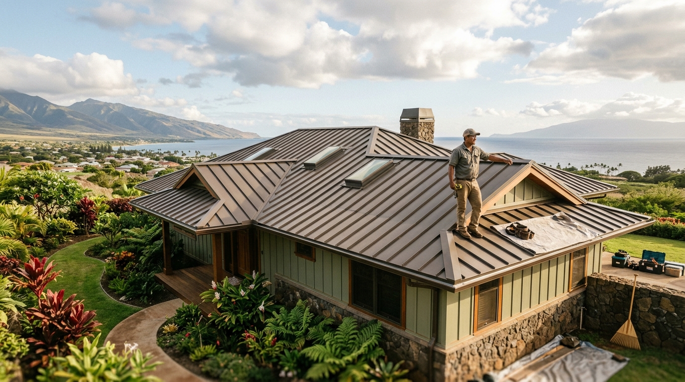 Roofing Contractor in Kaunakakai — featured project by Warrior Construction Hawaii