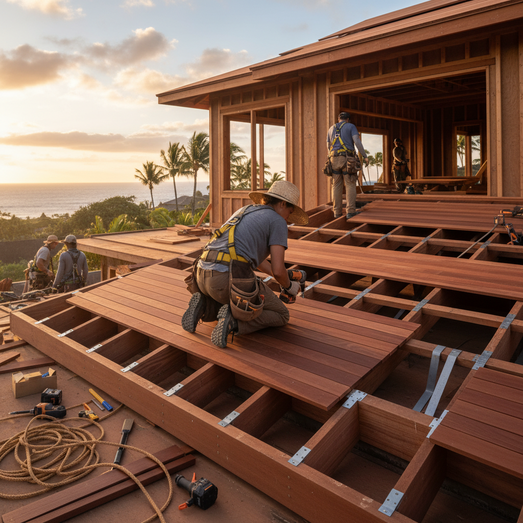 Roofing Contractor project in Kihei - Warrior Construction Hawaii