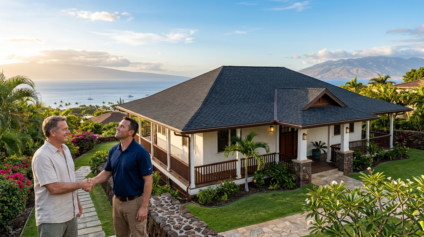 Roofing Contractor in Lahaina — featured project by Warrior Construction Hawaii
