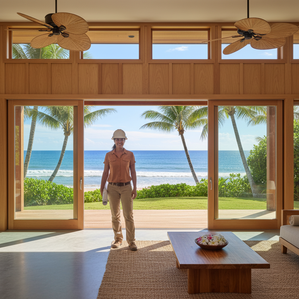 Finished roofing contractor in Lihue, Kaua'i