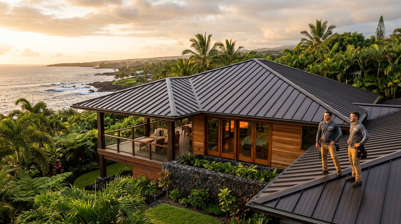 Roofing Contractor in Pahoa — featured project by Warrior Construction Hawaii