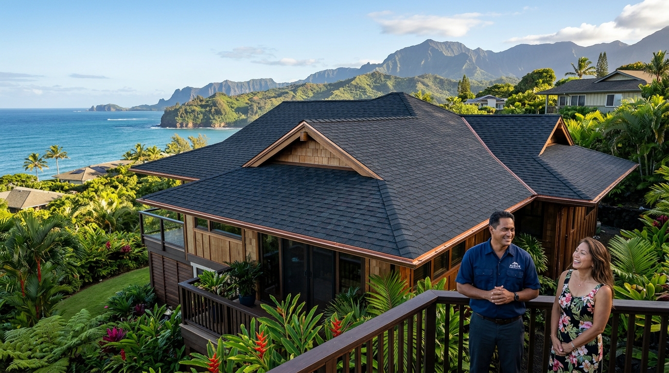 Roofing Contractor in Princeville — featured project by Warrior Construction Hawaii