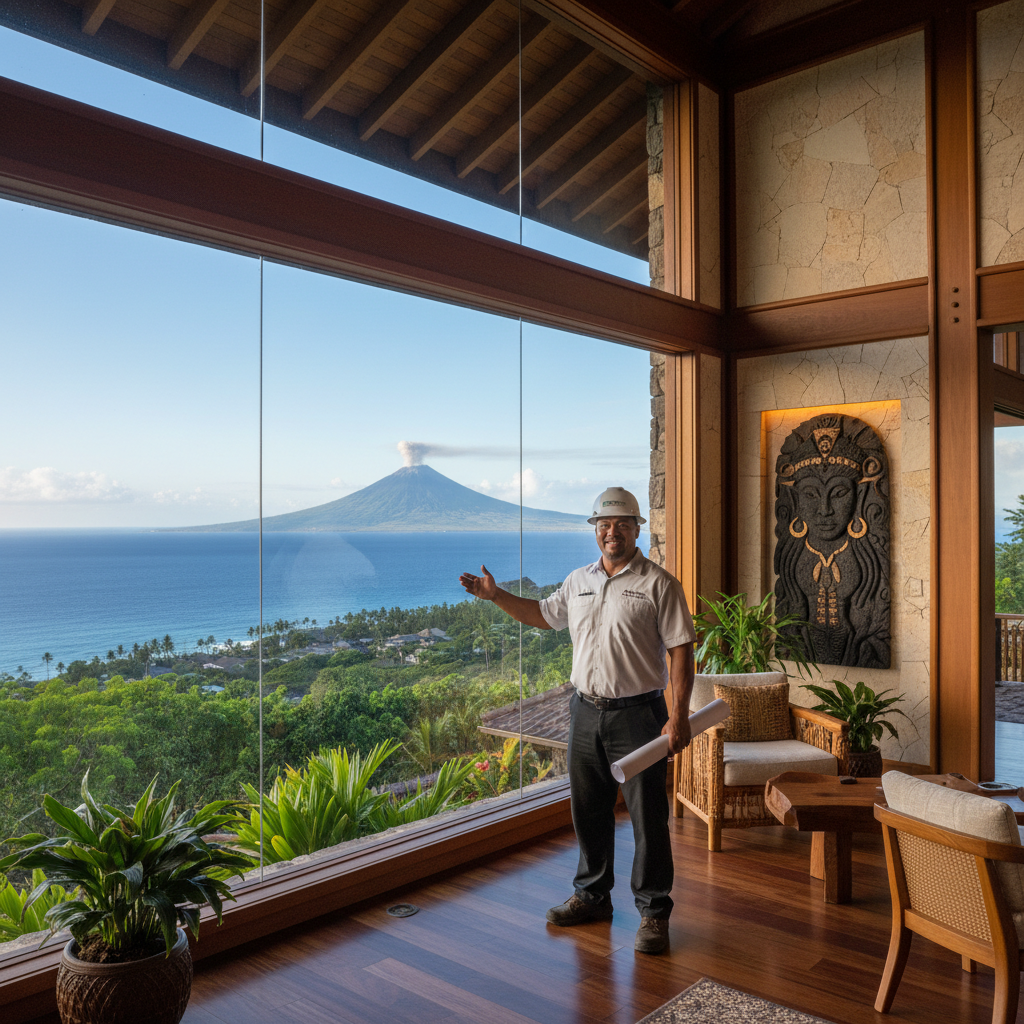 Finished roofing contractor in Volcano, Hawai'i (Big Island)