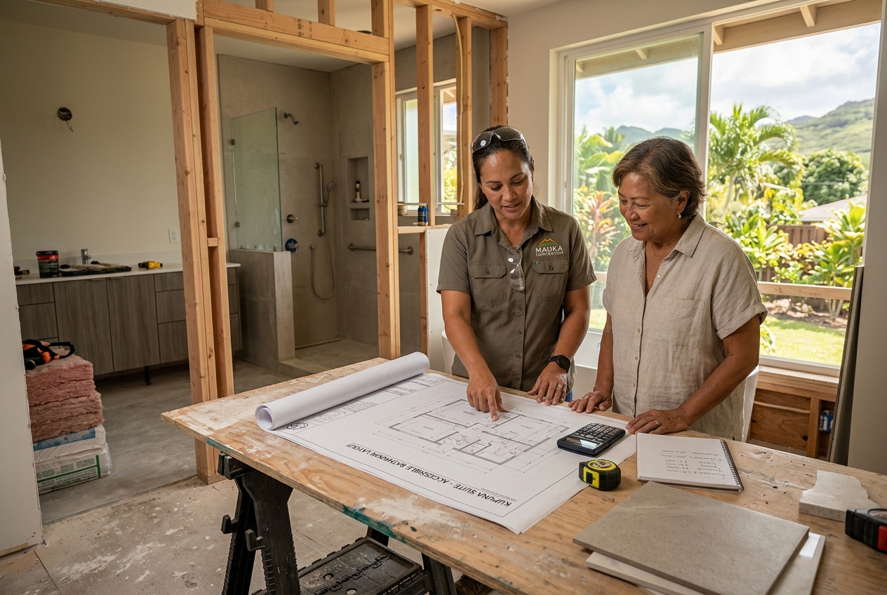 How much does an aging-in-place renovation cost on Oahu? — Warrior Construction Hawaii