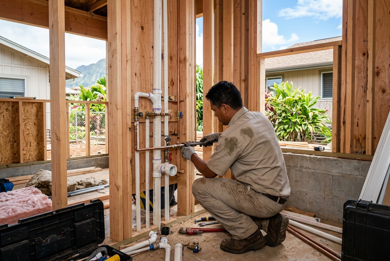 Why Is It So Hard to Find a Plumber for an Oahu ADU Project? — Warrior Construction Hawaii