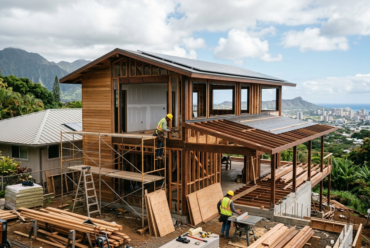 How Long Does a Home Addition Project Take on Oahu? — Warrior Construction Hawaii