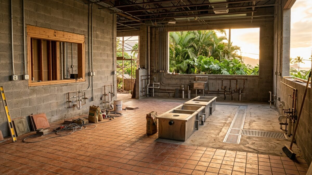 Oahu Restaurant Build Out Timeline: The 4 Critical Phases of Your 18-Month Project
