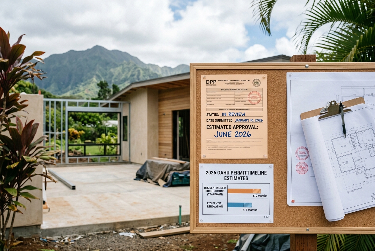 How long do building permits take on Oahu in 2026? — Warrior Construction Hawaii